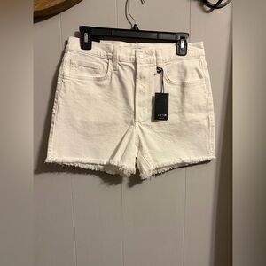 Joe's Jeans Women's White Jean Shorts